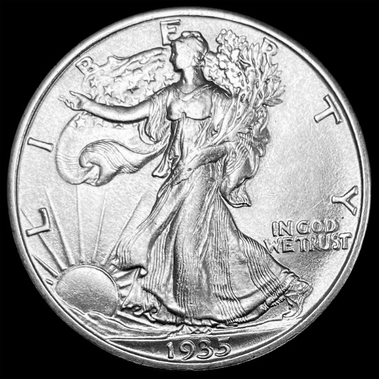 1935 Walking Liberty Half Dollar CHOICE BU