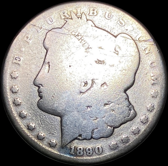 1890-CC Silver Morgan Dollar  NICELY CIRCULATED