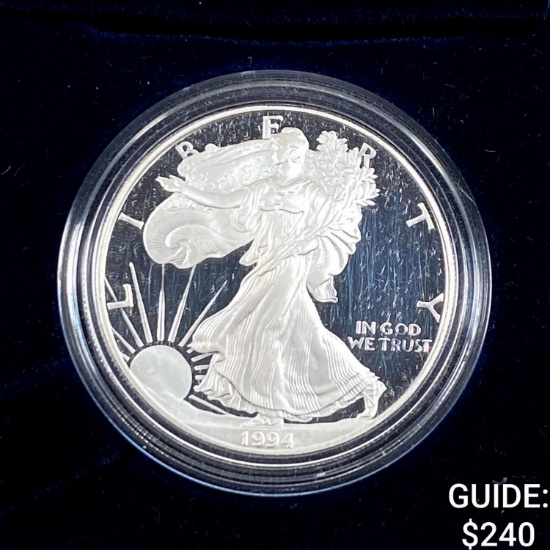 1994 1oz Proof Silver Eagle w/ Box