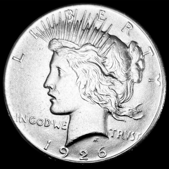 1926 Peace Silver Dollar CHOICE AU