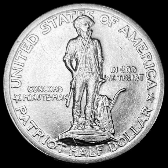 1925 Silver Lexington Half Dollar UNCIRCULATED