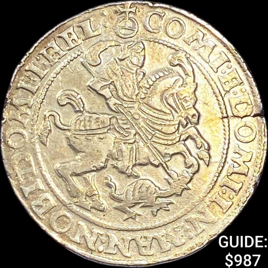 1500's Mansfield Silver Thaler CLOSELY UNCIRCULATED