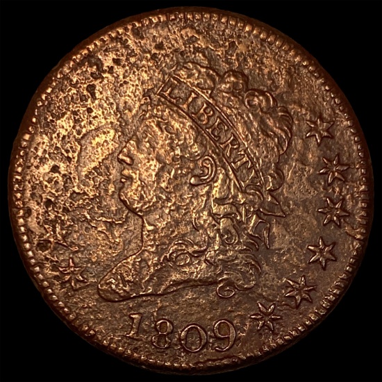 1809 Classic Head Large Cent HIGH GRADE