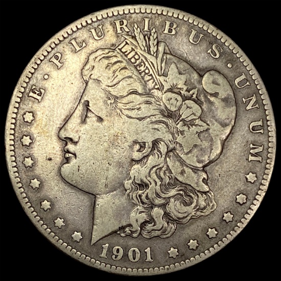 1901-S Silver Morgan Dollar LIGHTLY CIRCULATED