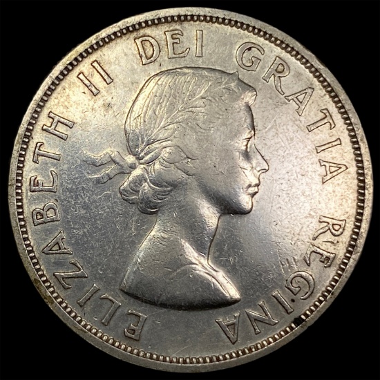 1959 Silver Dollar Canada CLOSELY UNCIRCULATED