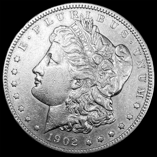 1902 Morgan Silver Dollar CLOSELY UNCIRCULATED