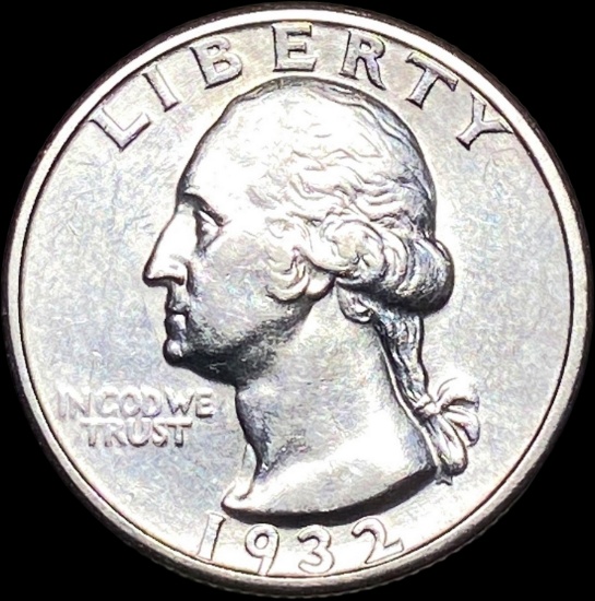 1932-S Silver Washington Quarter CLOSELY   UNCIRCULATED