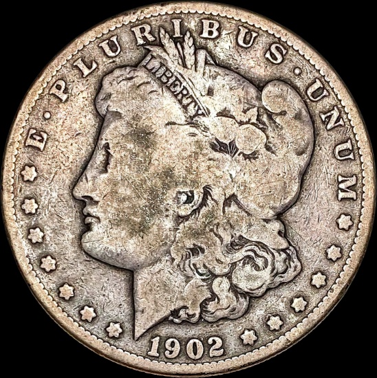 1902-S Silver Morgan Dollar NICELY CIRCULATED