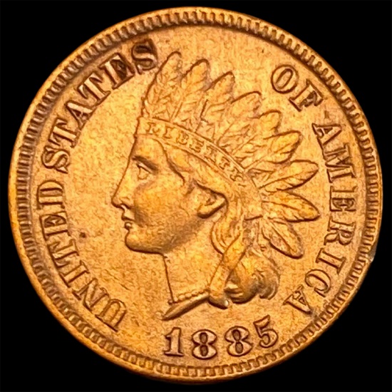 1885 Indian Head Cent CLOSELY UNCIRCULATED
