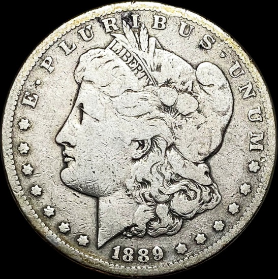 1889-CC Silver Morgan Dollar NICELY  CIRCULATED