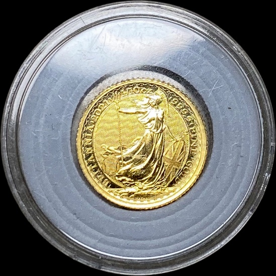 2022 Gold 1/10oz Britannia Â£10 GEM BU