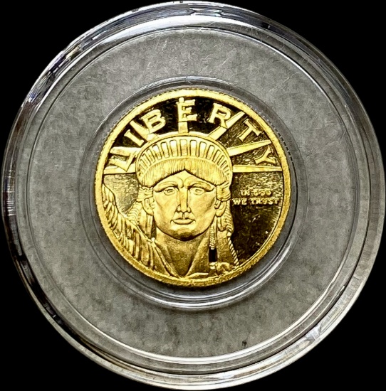 Money Metals Exchange 1/10oz .9999 Gold GEM BU