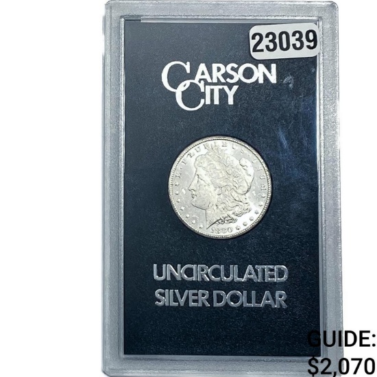 1880-CC Morgan Silver Dollar GSA