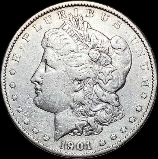 1901 Morgan Silver Dollar  NEARLY UNCIRCULATED