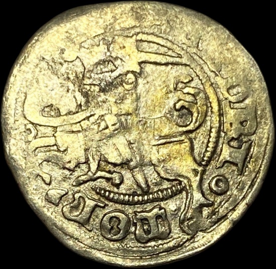 1500's-1600's Lithuania Silver Grosz CLOSELY UNCIRCULATED