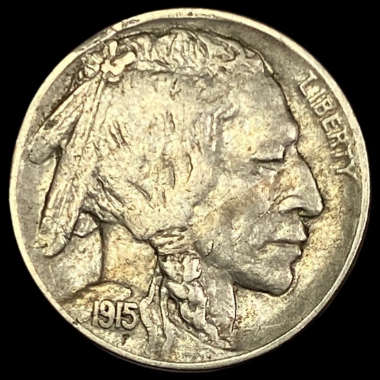 1915-D Buffalo Nickel LIGHTLY CIRCULATED