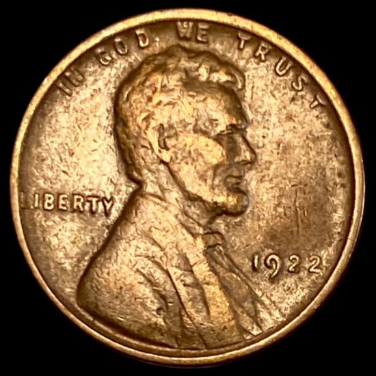 1922-D Lincoln Wheat Cent LIGHTLY CIRCULATED
