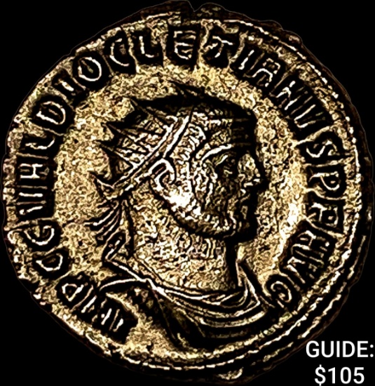 Roman Diocletian 284-305 AD BI Nummus CHOICE AU