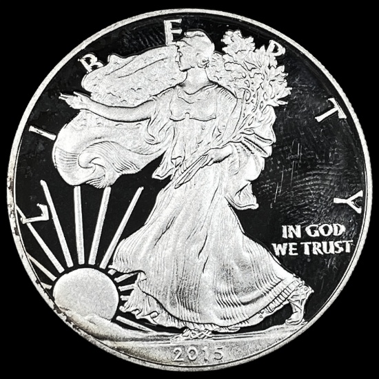 2015-W 1oz Silver American Eagle Proof $1 CHOICE PROOF