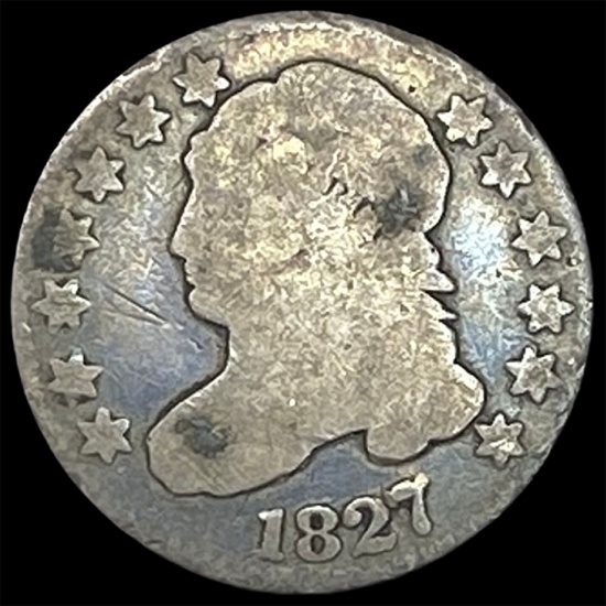 1827 Capped Bust Dime NICELY CIRCULATED