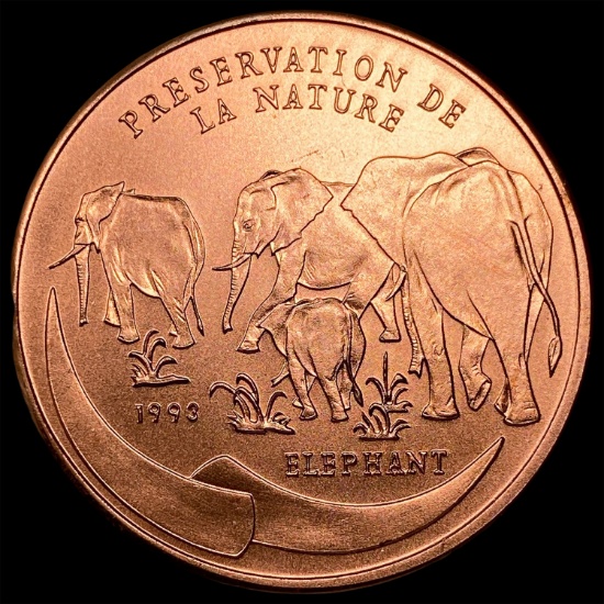 1993 Congo Republic 100 Francs UNCIRCULATED