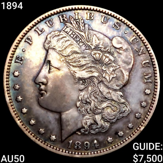 1894 Morgan Silver Dollar CLOSELY UNCIRCULATED