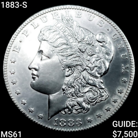 1883-S Morgan Silver Dollar UNCIRCULATED