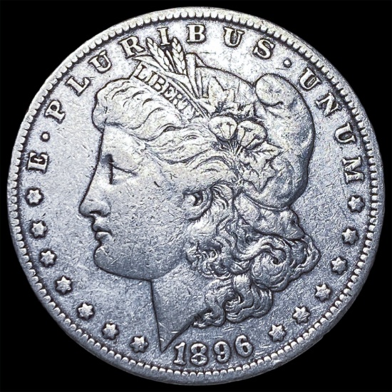 1896-O Silver Morgan Dollar LIGHTLY CIRCULATED