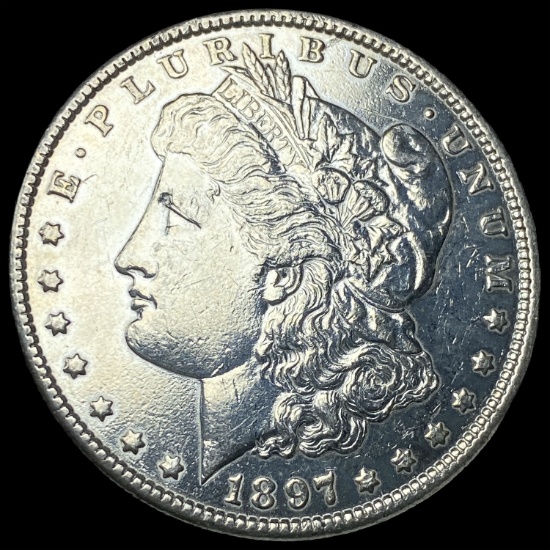 1897 Morgan Silver Dollar LIGHTLY CIRCULATED