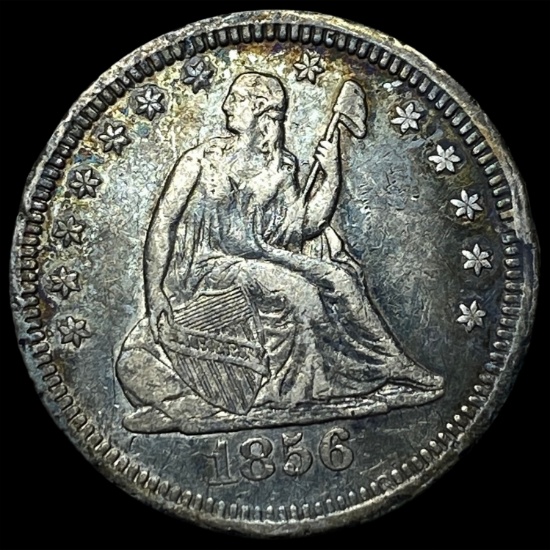 1856 Seated Liberty Quarter NEARLY  UNCIRCULATED