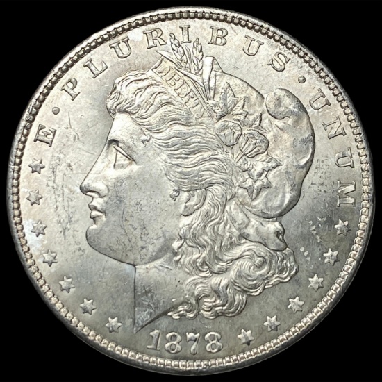 1878-S Silver Morgan Dollar CHOICE BU