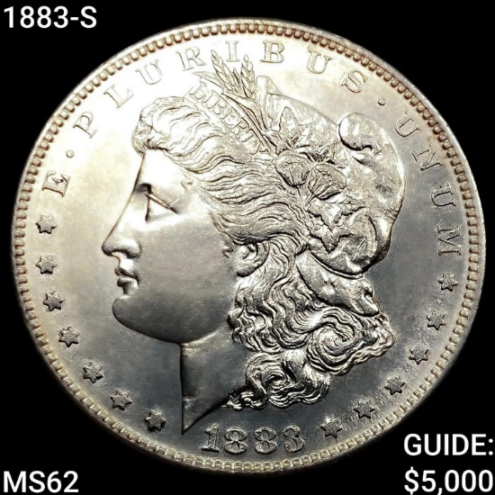 1883-S Morgan Silver Dollar UNCIRCULATED