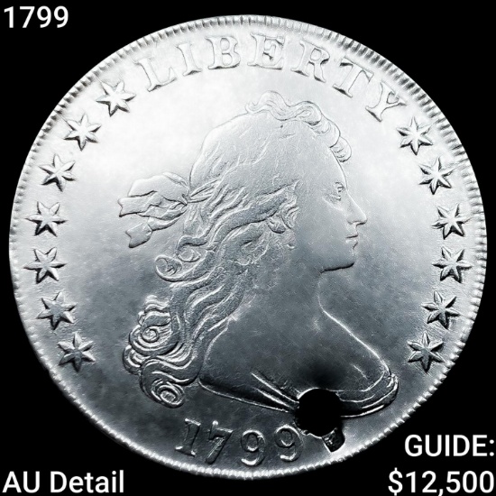 1799 Draped Bust Dollar CLOSELY UNCIRCULATED