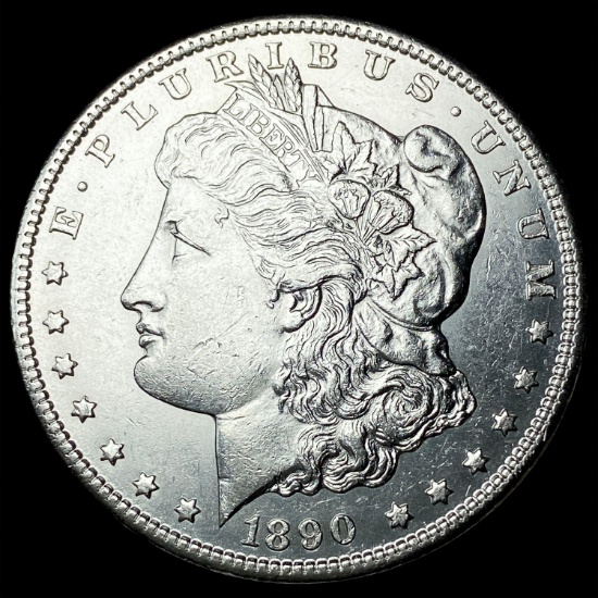 1890-CC Silver Morgan Dollar CLOSELY  UNCIRCULATED