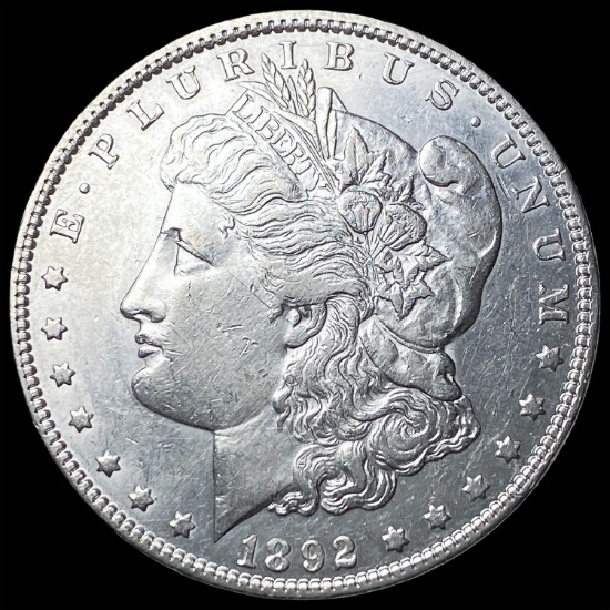 1892 Morgan Silver Dollar CLOSELY  UNCIRCULATED