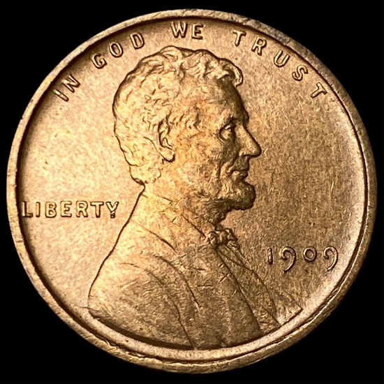 1909 VDB Lincoln Wheat Cent UNCIRCULATED