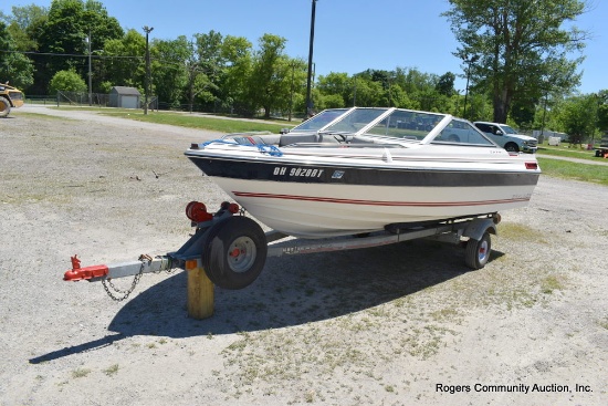 86' Bayliner Boat W/escort Trailer