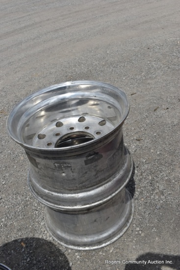2 Aluminum Wheels