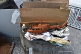 Wooden Model Helicopter