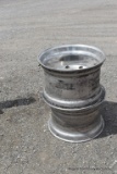 2 Aluminum Wheels