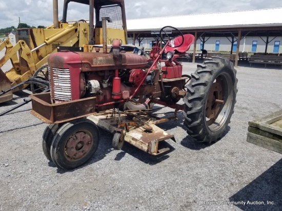 Farmall Super C Trike, Woods 6 Ft Belly Mower