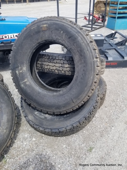 4 - 11r-22.5 Tires