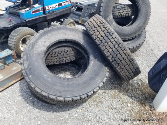 4 - 11r-22.5 Tires