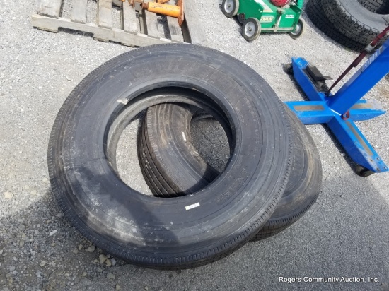 2 - 11r-22.5 Tires