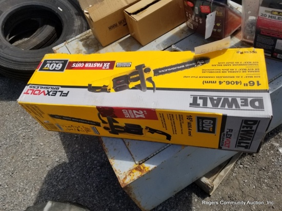 Dewalt 60v 16" Chainsaw - New