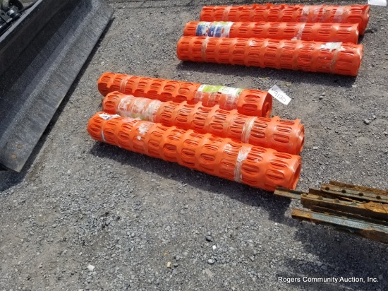 3 - 100' Rolls Orange Snow Fence
