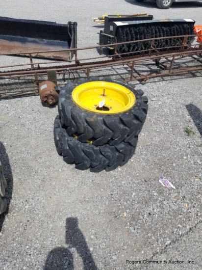 30x10-18" Solid Tires & Wheels