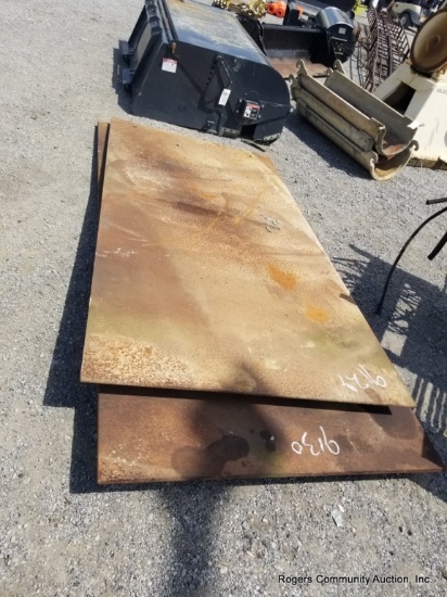 4' X 9' X 5/8" Road Plate