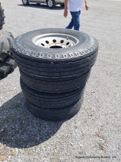 4-  7.50-16lt Tires