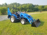 New Holland Tc40d Tractor W/ Loader & Backhoe